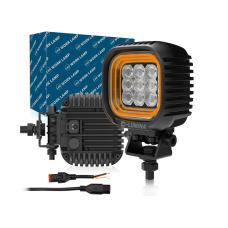 Darba Gaismas Lukturis Ar Oranžu Vai Baltu DRL Gaismu 63W + 10W DRL